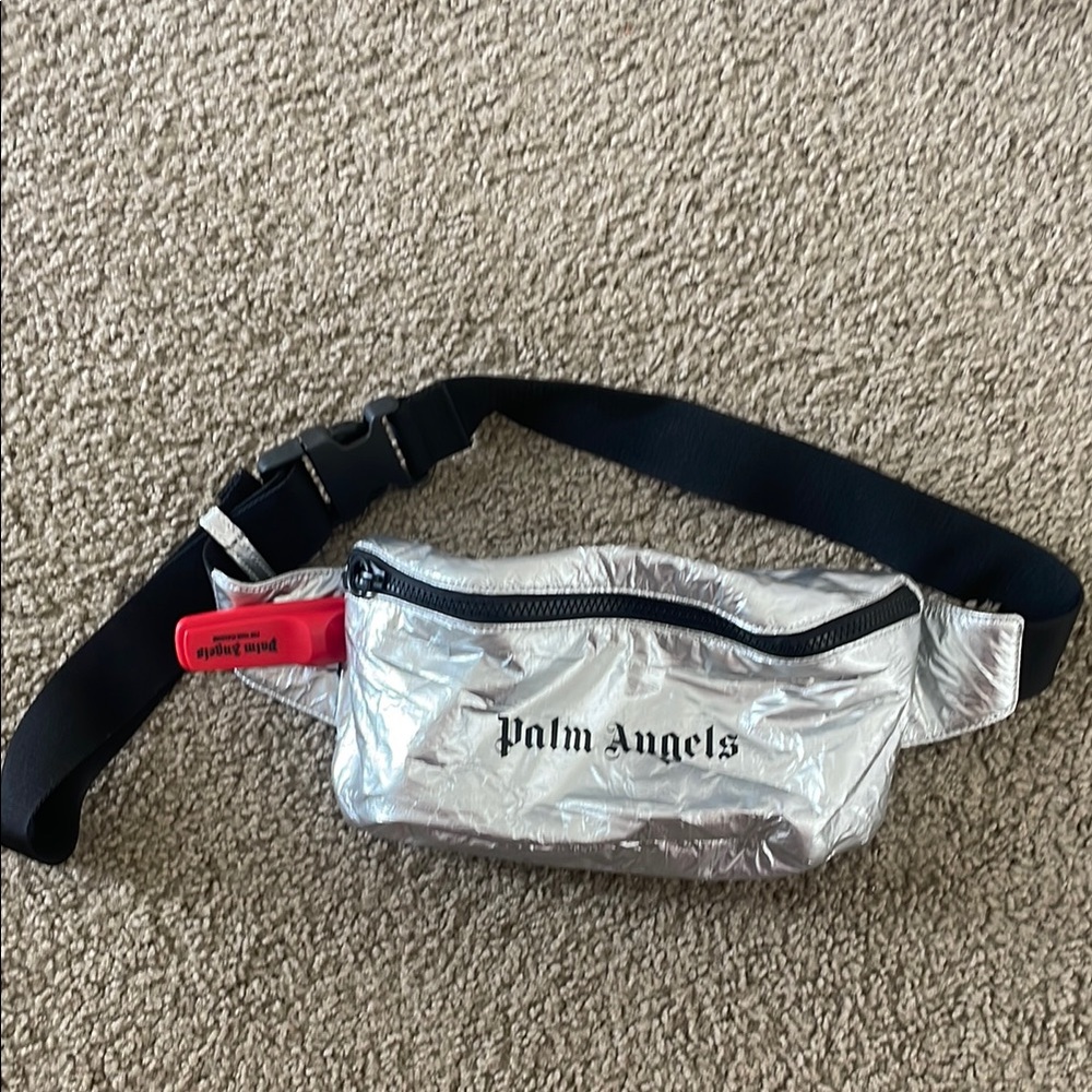 Palm Angels Silver Belt Bag